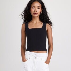 Reformation Julia Ribbed Sweater Tank